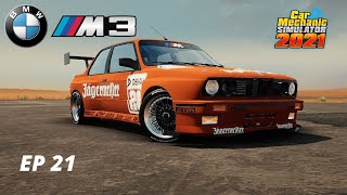 BMW E30 M3 Restoration - Car Mechanic Simulator 2021 screenshot 2