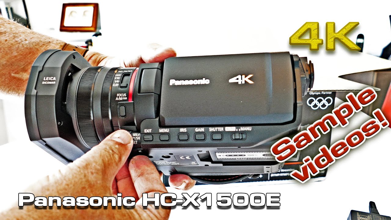 Panasonic Announces HC-X1500, HC-X2000 And AC-CX10, The Industry's Smallest And Lightest*(1) 4K 60P Professional Camcorders With A Wide-Angle 25MM*(2) Lens And 24X Optical Zoom