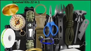 UNBOXING SURVIVAL TOOL KIT AND FIRST AID KIT FROM TEMU / BUG OUT KIT