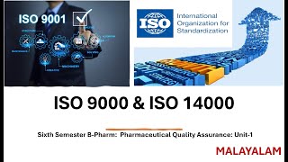 ISO 9000 & ISO 14000: Overview, Benefits, Elements, steps for registration: MALAYALAM