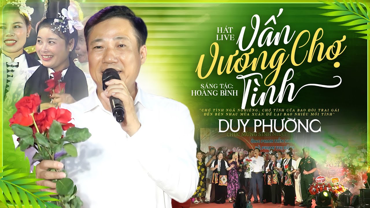 Vấn Vương Chợ Tình - Duy Phường | Bài Hát Vùng Cao Hay Nhất 2025 (Official MV)