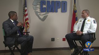 Interview: CMPD Police Chief Johnny Jennings discusses his first month as chief and changes within i