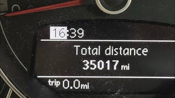 VW Up clock settings also Seat Mii and Skoda Citigo