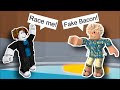 Racing people as a bacon hair in tower of hell part 2