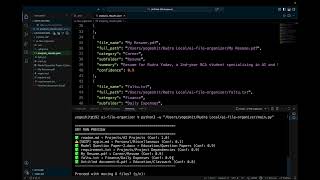Python Ai File Analyzer - an ai agent that used to sort files accordingly to its content 