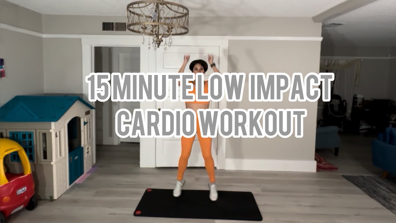 15 minute Low Impact Cardio Workout - YouTube