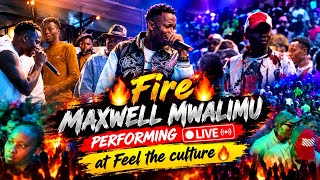 Maxwell mwalimu performing live at "Feel the culture" Jiweke tavernz@MaxwellMwalimu-official1. 