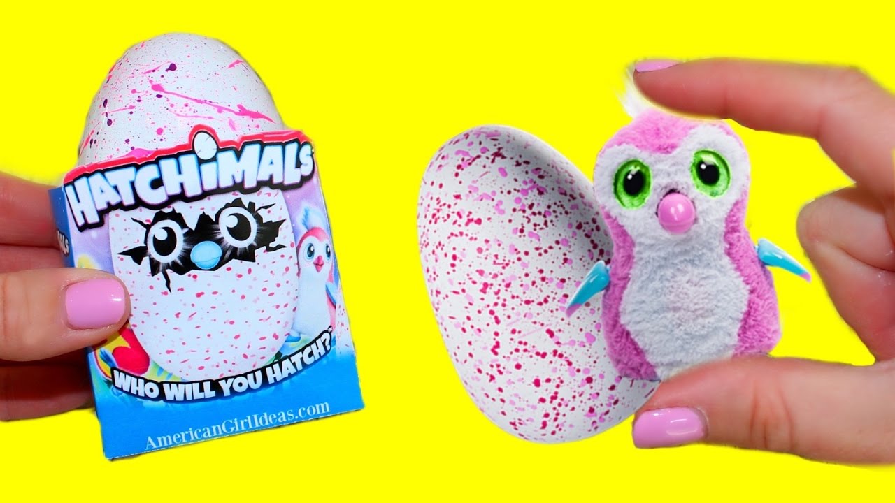 DIY Miniature Hatchimals 