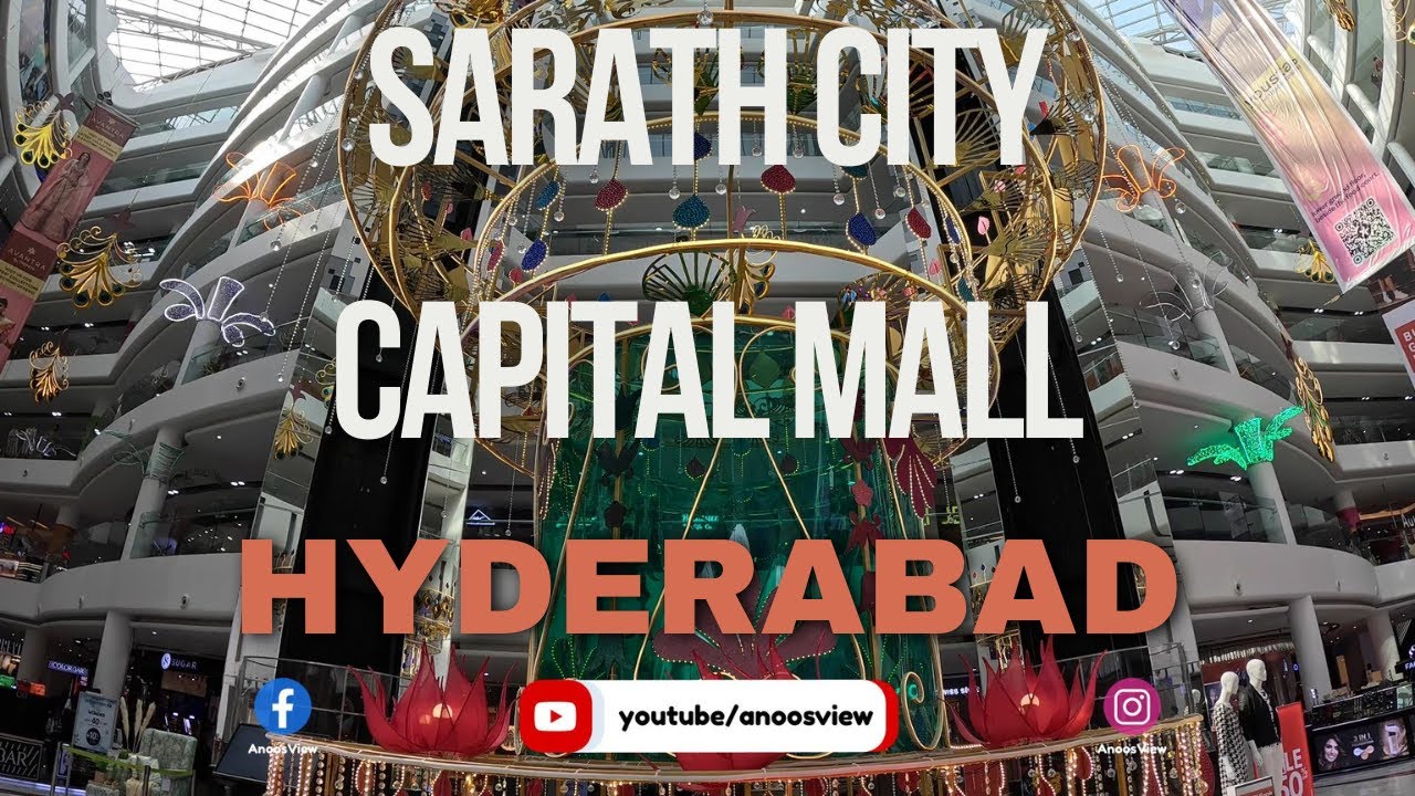 Inside The $2.2 Billion Sarath City Capital Mall in Hyderabad (2023)
