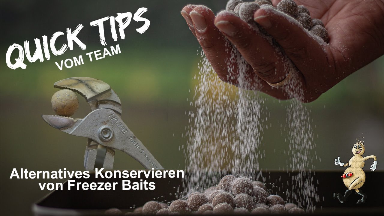 Quick Tips vom Team Alternatives Konservieren von Freezer Baits YouTube