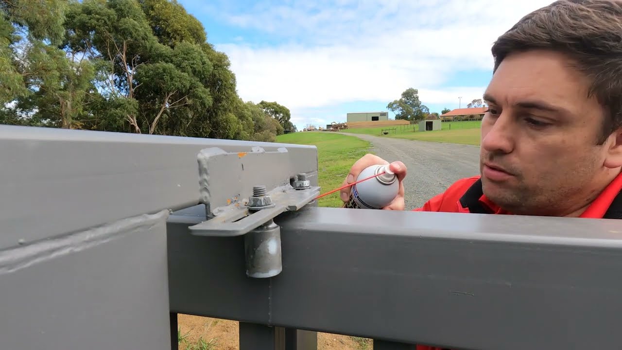 Cantilever Gate Maintenance - How to Lubricate Your Cantilever Gate Cantilever Gate Maintenance - How to Lubricate Your Cantilever Gate