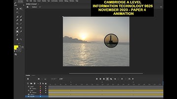A Level IT 9626 November 2023 Paper 4 - Animation