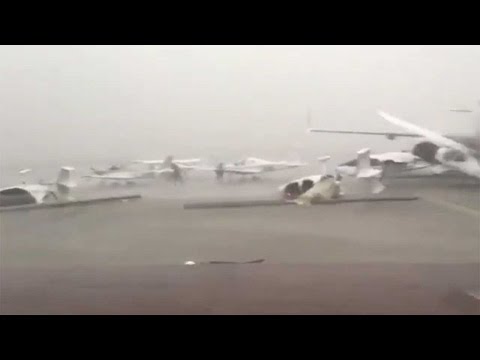 Dubai rains : Thunderstorm and rain disrupt life in UAE, Watch Video