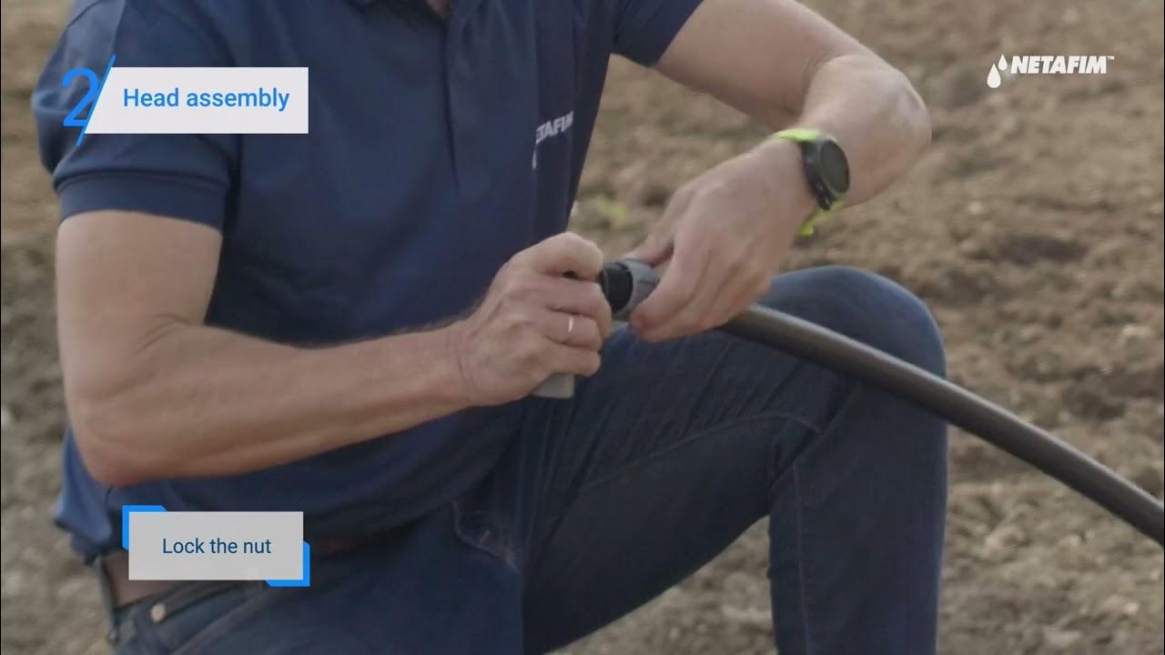How to install Family Drip System Netafim YouTube