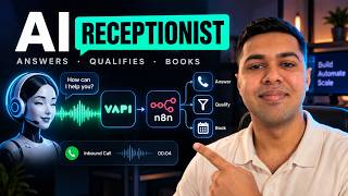 I Built an AI Receptionist That Answers Every Call — and Here's How I Sell It (n8n + Vapi)