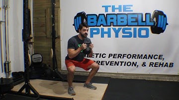 Goblet Squat Eccentric Isometrics