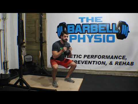 Goblet Squat Eccentric Isometrics