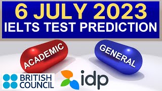 6th July 2023 IELTS Test Prediction By Asad Yaqub