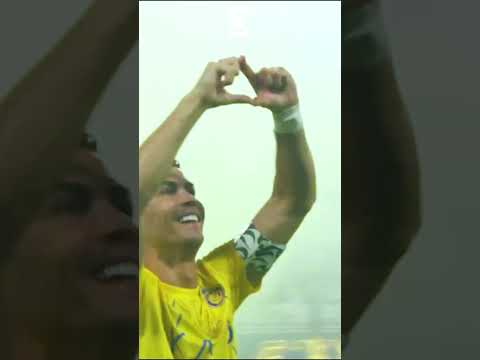 قلب كريستيانو لجماهير النصر النصر رونالدو