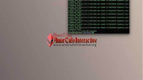 Amar Tufo - Converting RPM to DEB on Ubuntu