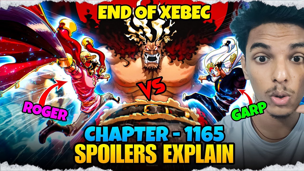 ROCKS DEATH 😱 | Roger & Garp Defeats Xebec | One Piece Chapter 1165 Spoilers Explain In Hindi