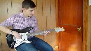 Guitar with Built-In Ring Modulator Effects Pedal