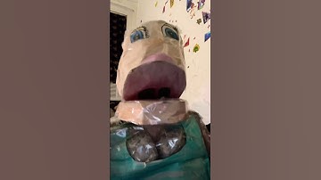 DIY PAPER SML PUPPETS…I THOUGHT ME AND MY BROTHER SHOULD REMAKE OUR FIRST VIDEO 🤣🥹 #funny #art