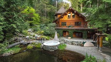 Custom Full Scribe Log Home - Artisan Show Home