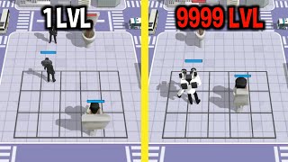 MAX LEVEL in Merge Toilet Monster Battle Game