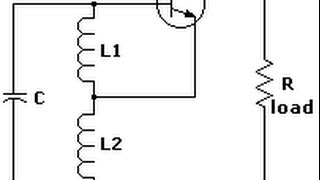 видео Схема транзисторного LC генератора со стабилизацией амплитуды колебаний