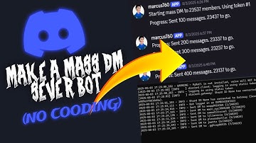 Mass DM Discord Server Advertising Made Easy (No Coding 2025 Discord Bot)