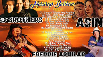 Willy Garte, Roel Cortez, Asin, Freddie Aguilar Greatest Hits - OPM tagalog love songs Of All Time