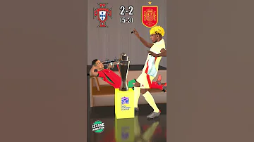 Portugal 2 2 Spain 5 3 Final Nation Leagues Highlights Lamineyamal Ronaldo Portugal Spain 