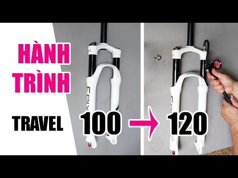 Video Tự thay đổi hành trình giảm xóc | Change Suntour... - youtube