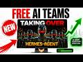 How to Build Teams of Hermes Agents!
