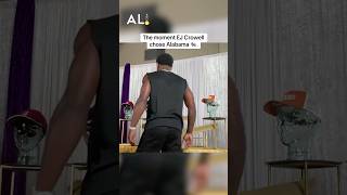 Jackson RB EJ Crowell, the No. 2 back in the 2026 class commits to Alabama! 🌊 #RollTide #RTR