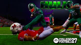 I Put The HULK in College Football 27...
