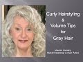 Curly Hairstyling & Volume Tips for Gray Hair