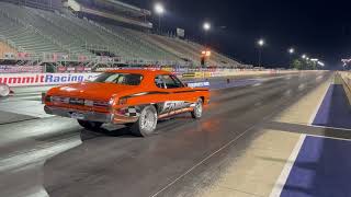 Ed Tomko 1972 Duster August 19th 2022 Test and Tune