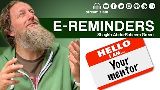 MEETING THE MENTOR || E-Reminders | Abdurraheem Green