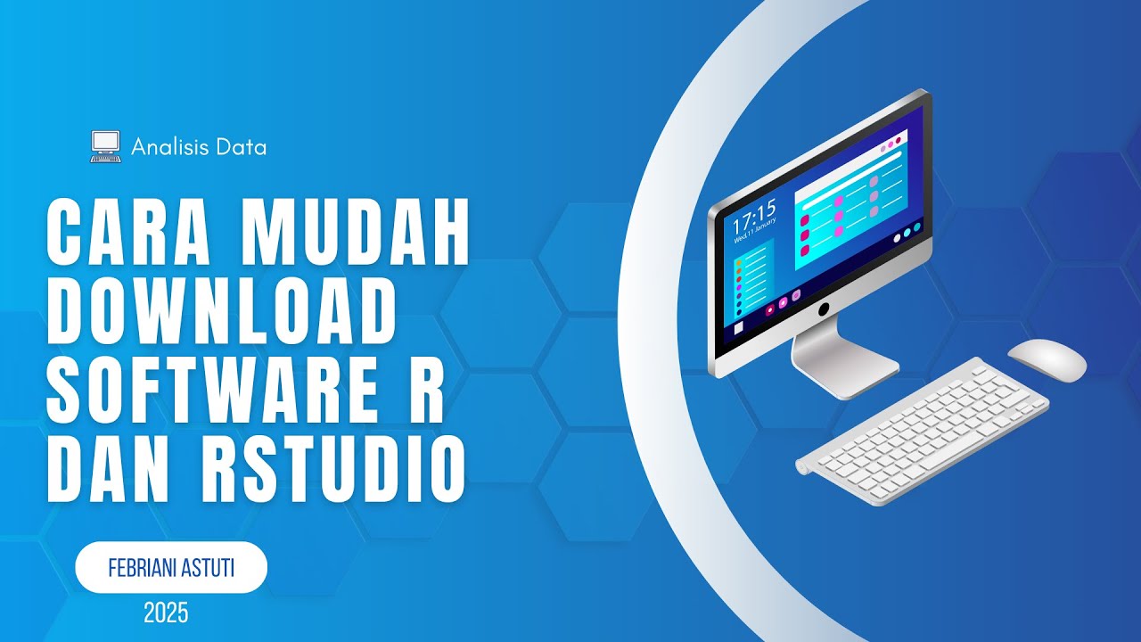 Softawe R Cara Mudah Download Software R dan RStudio - YouTube