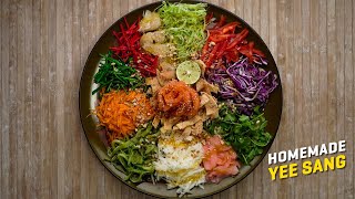 Resepi Homemade Yee Sang | Homemade Yee Sang Recipe | SAYS Seismik Makan