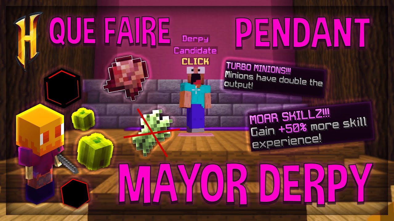 CE QU'IL FAUT FAIRE PENDANT MAYOR DERPY POUR TOUT LES NIVEAUX DE JEU ...