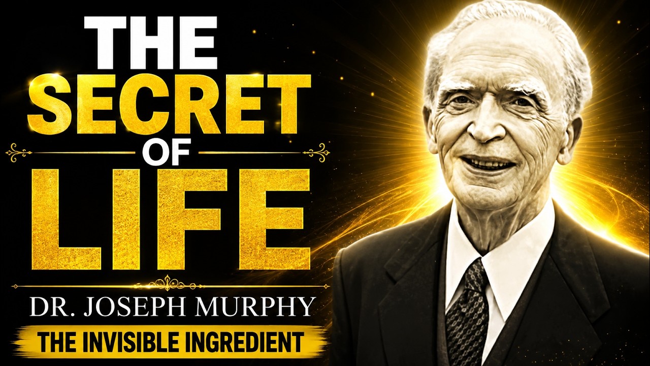 The Secret of Life Revealed by Dr. Joseph Murphy | The Invisible Ingredient That Changes Everything