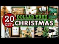 20 BEST HIGH END Dollar Store Christmas DIY's | $1 Decorations & Ideas for 2021 🎄