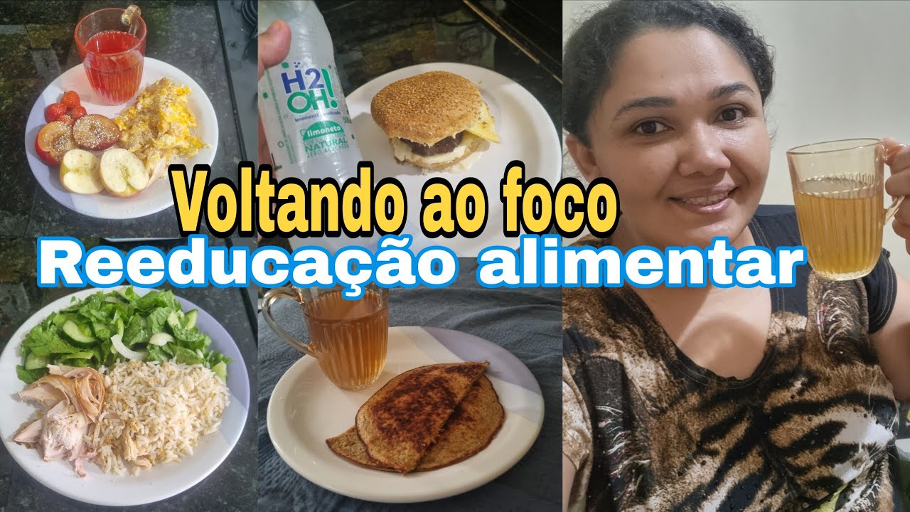 TUDO QUE COMÍ EM DOIS DIAS NA REEDUCAÇÃO ALIMENTAR 