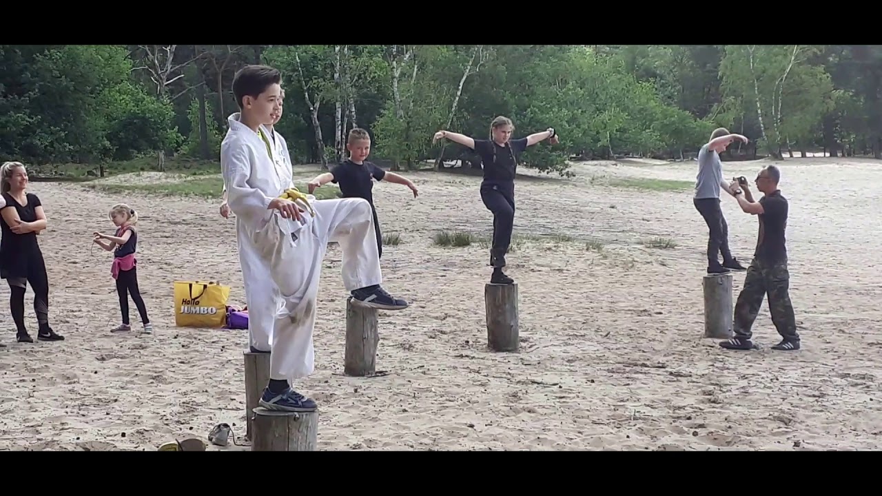 2th KIDS OUTDOOR TRAINING SAM LUNG MARTIAL ARTS