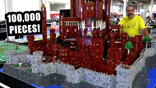 Huge LEGO Game of Thrones Red Keep with 100,000 Pieces screenshot 2