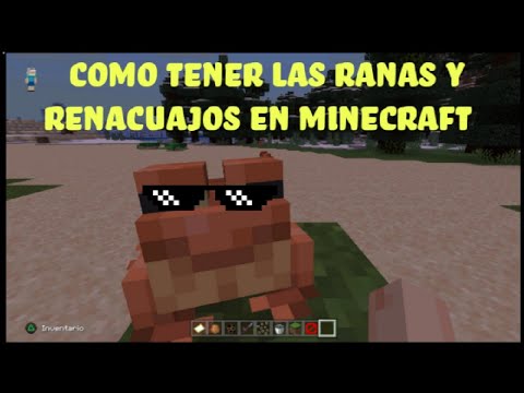 Como tener las ranas y los renacuajos en Minecraft - YouTube