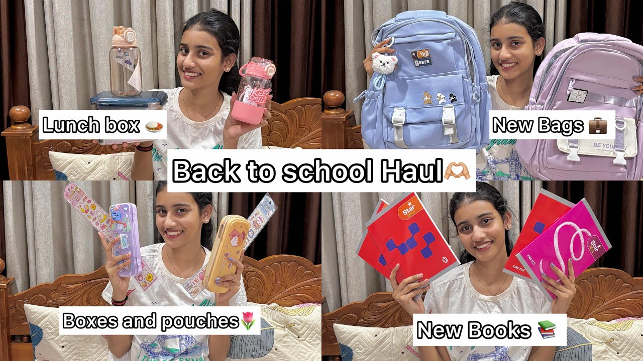 Back To school Haul.!!👩‍🏫📝🧿 
